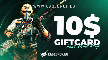 Tarjeta regalo Casedrop.eu 10 USD P-Card CD Key