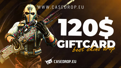 Tarjeta regalo Casedrop.eu 120 USD CD Key