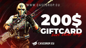 Tarjeta regalo Casedrop.eu 200 USD CD Key