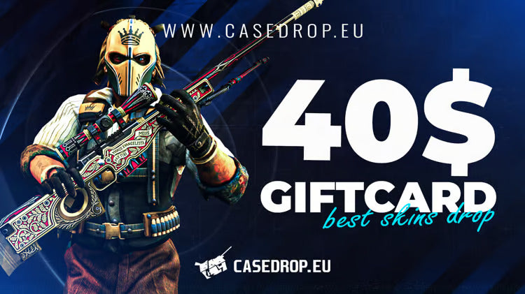 Tarjeta regalo Casedrop.eu 40 USD CD Key