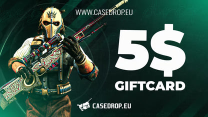 Tarjeta regalo Casedrop.eu 5 USD P-Card CD Key