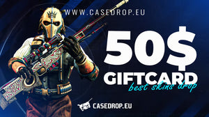 Tarjeta regalo Casedrop.eu 50 USD P-Card CD Key