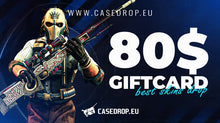 Tarjeta regalo Casedrop.eu 80 USD CD Key