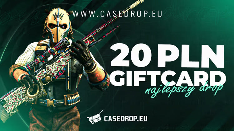Tarjeta regalo Casedrop.eu 20 PLN P-Card CD Key