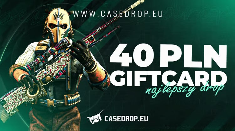 Tarjeta regalo Casedrop.eu 40 PLN P-Card CD Key