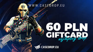 Tarjeta regalo Casedrop.eu 60 PLN P-Card CD Key