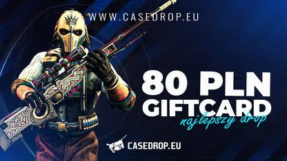 Tarjeta regalo Casedrop.eu 80 PLN CD Key