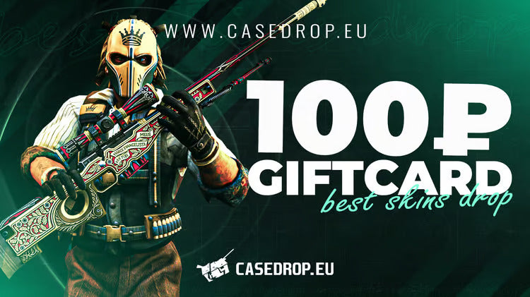 Tarjeta regalo Casedrop.eu 100 RUB CD Key