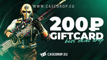 Tarjeta regalo Casedrop.eu 200 RUB P-Card CD Key