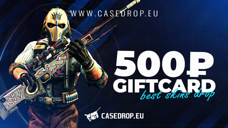 Tarjeta regalo Casedrop.eu 500 RUB P-Card CD Key