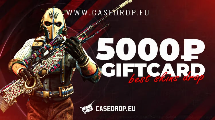 Tarjeta regalo Casedrop.eu 5000 RUB P-Card CD Key