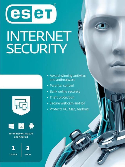 ESET Internet Security Key (1 año / 3 dispositivos)