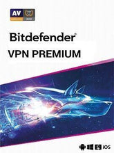 Código de Bitdefender Premium VPN 2024 (1 año / 10 dispositivos)