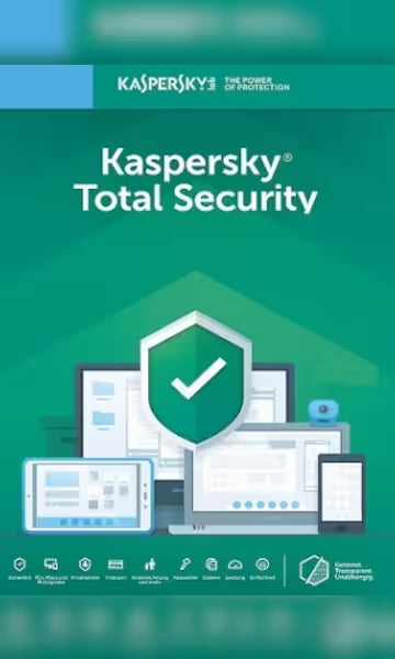 Clave Kaspersky Total Security 2023 (1 Año / 1 Dispositivo)