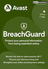 Clave Avast BreachGuard 2024 (1 año / 3 dispositivos)