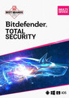 Bitdefender Total Security 2024 Clave de prueba (3 meses / 5 dispositivos)