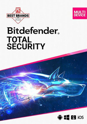 Bitdefender Total Security 2024 Clave de prueba (3 meses / 5 dispositivos)