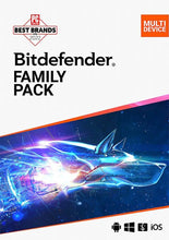 Bitdefender Family Pack 2024 EU Key (2 Años / 15 Dispositivos)