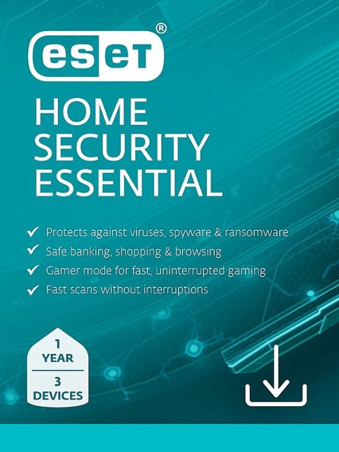 ESET Home Security Essential Key (1 año / 3 dispositivos)