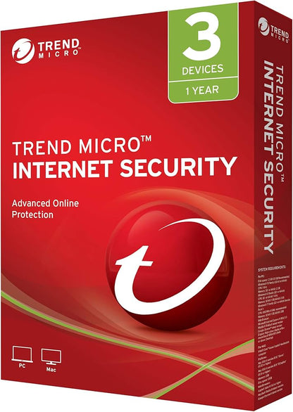 Trend Micro Internet Security Key (1 Year / 3 PCs)