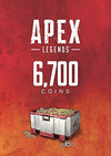 Leyendas Apex: 6700 Apex Coins XBOX One CD Key