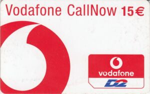 Vodafone D2 CallNow 15 € Código DE