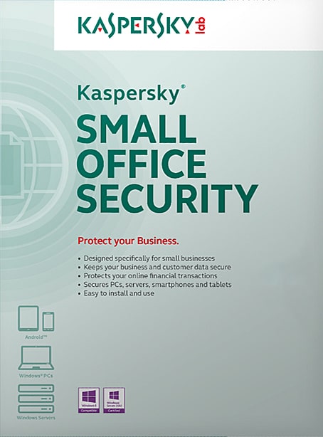 Kaspersky Small Office Security (5 PCs / 1 Servidor / 5 Móviles / 1 Año)