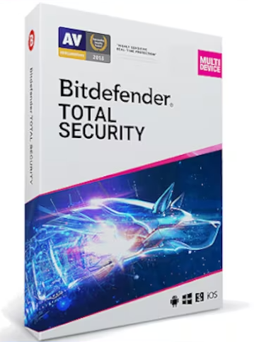 Bitdefender Total Security 2022 Clave de prueba (3 meses / 5 dispositivos)
