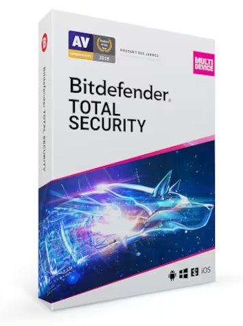 Bitdefender Total Security 2023 Clave DE Prueba (6 Meses / 5 Dispositivos)
