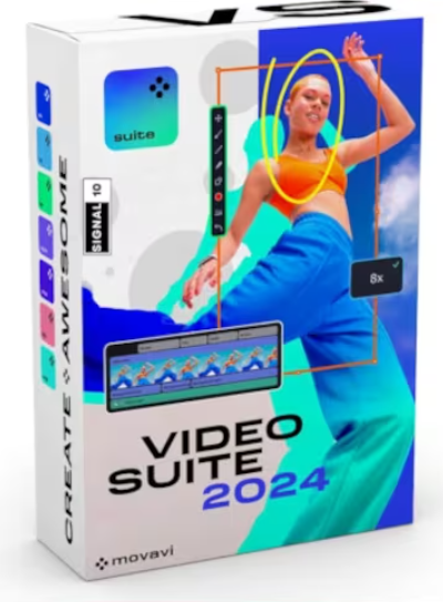 Movavi Video Suite 2024 Key (de por vida / 1 MAC)