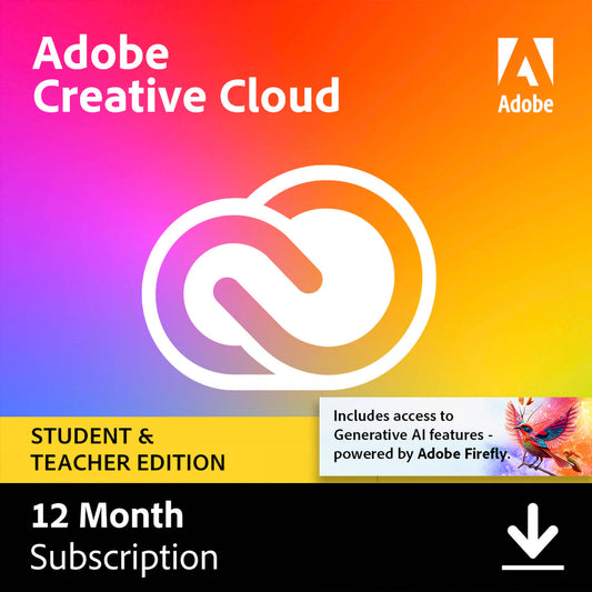 Abono de 12 meses a Adobe Creative Cloud