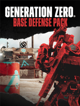 Generation Zero - Base Defense Pack DLC Steam CD Key
