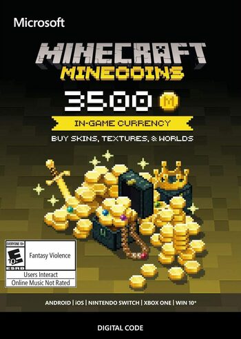 Minecraft Minecoins Pack: 3500 Monedas CD Key