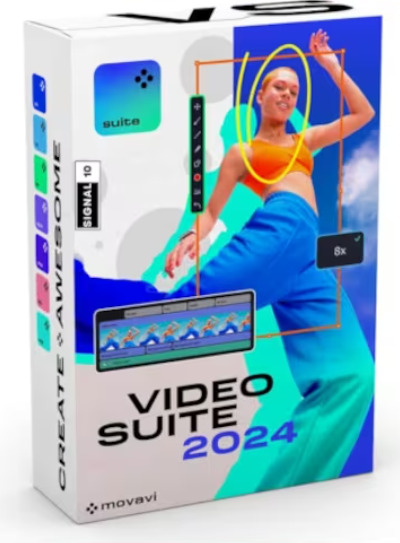 Movavi Video Suite 2024 Key (de por vida / 1 PC)