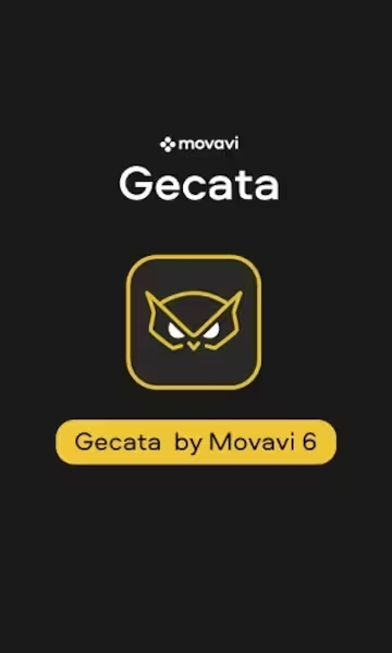 Gecata by Movavi 6 - Software de streaming y grabación de juegos CD Key (de por vida / 1 PC)