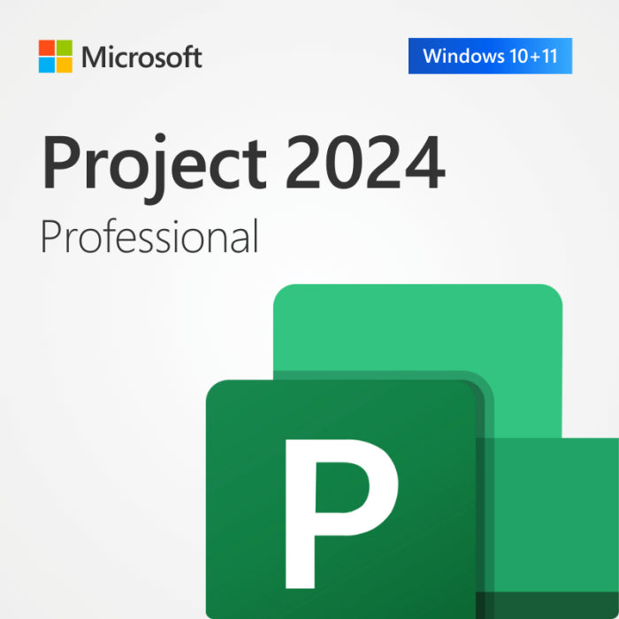 Paquete de claves de producto de Project Pro 2024 + Visio Pro 2024