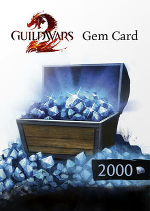 Guild Wars 2: Tarjeta prepago de 2000 gemas CD Key