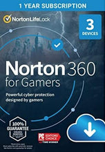 Norton 360 for Gamers 2021 EU Key (1 año / 3 dispositivos)