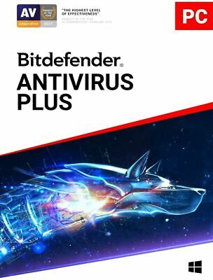 Clave Bitdefender Antivirus Plus 2024 (1 año / 1 PC)