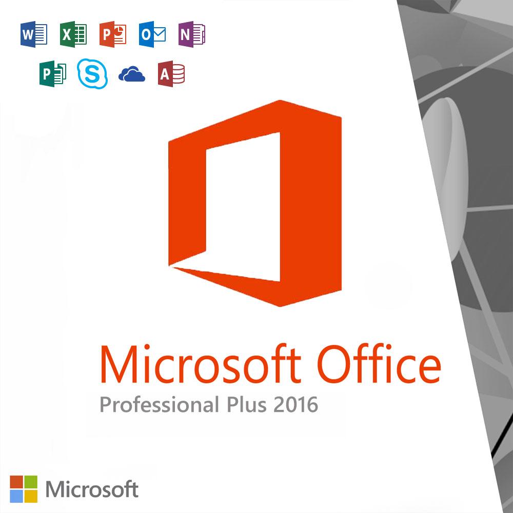 Microsoft Office 2016 Professional Plus Retail Key Global