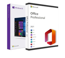 Windows 10/11 Pro + Office 2021 Pro Plus Clave global al por menor