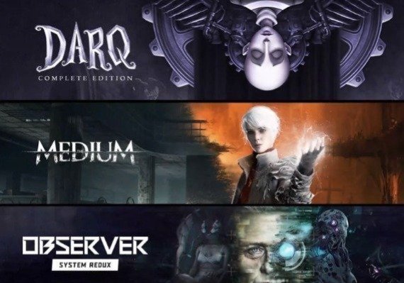 The Medium + Observer: System Redux + DARQ - Complete Edition Bundle US Xbox One/Series CD Key