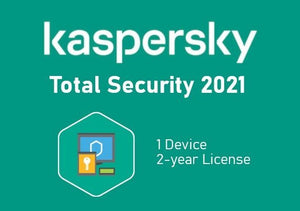 Kaspersky Total Security 2021 2 años 1 licencia de software para dispositivos CD Key