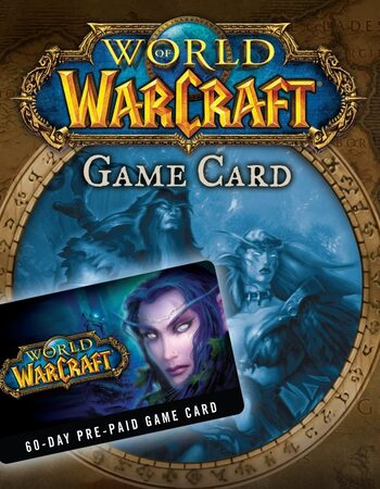 WoW World of Warcraft 60 Días Tarjeta de Tiempo US Battle.net CD Key