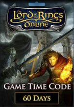El Señor de los Anillos Online - Código de 60 días de juego EU Sitio web oficial CD Key