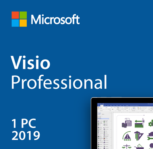 Clave global de Microsoft Visio Pro 2019